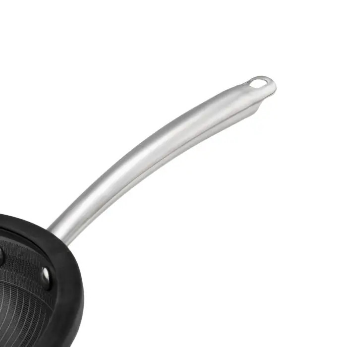 تابه استیل ام جی اس مدل PS3133 سایز ۲۴ کف لیزری