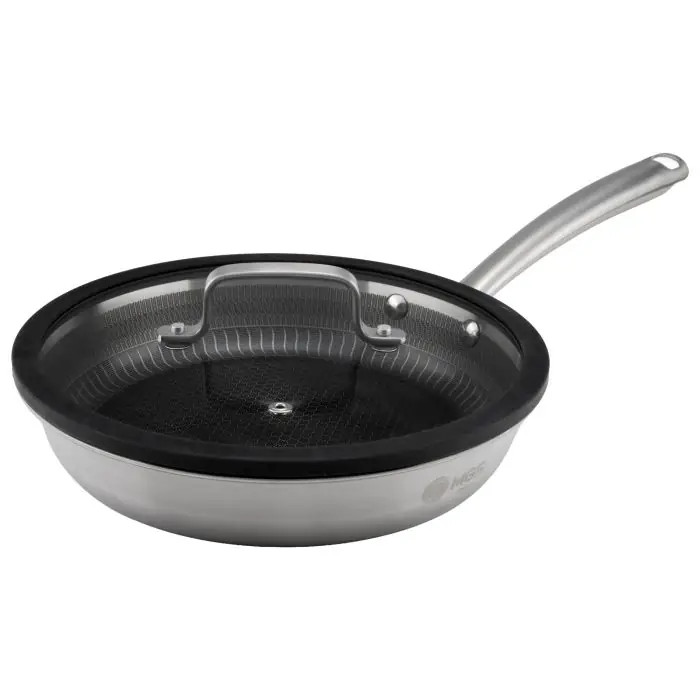 تابه استیل ام جی اس مدل PS3133 سایز ۲۴ کف لیزری
